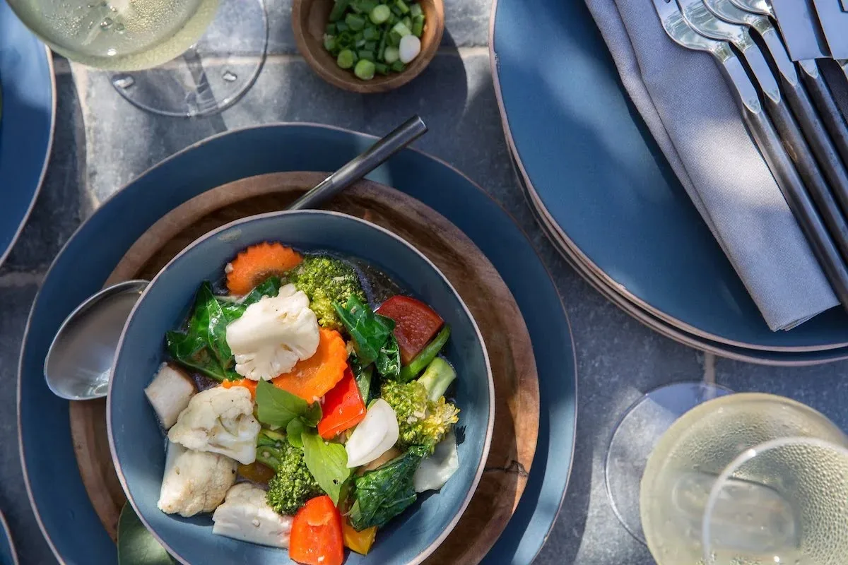 Fresh vegetable bowl